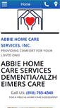 Mobile Screenshot of abbiehomecare.com